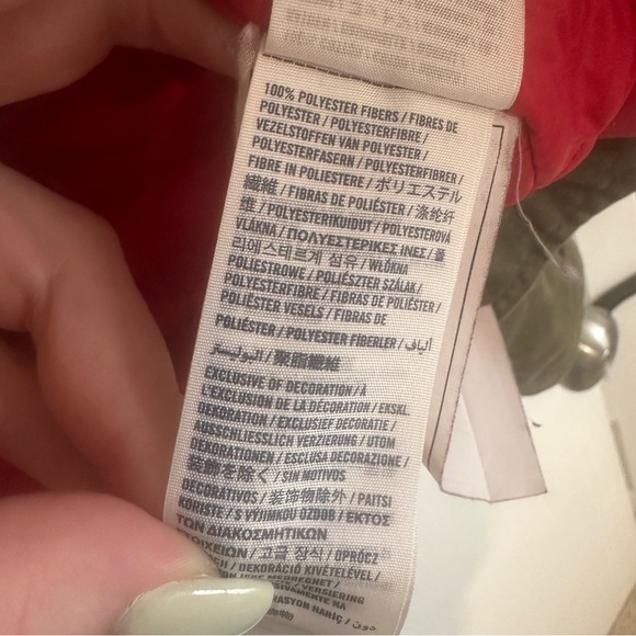 Abercrombie Kids lightly worn green jacket size L - Picture 12 of 14